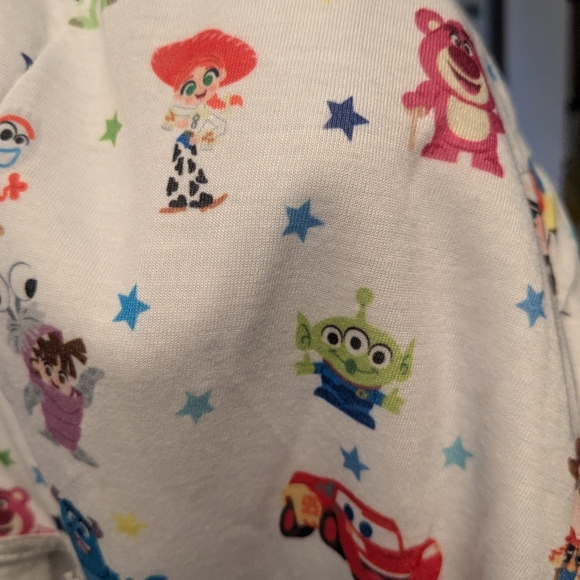 Disney 100 PIXAR Monsters Inc Mike & Sully Up Carl Zip Hoodie Kid 6 NWT - Picture 10 of 11